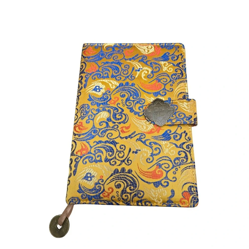 Mily Exquisite Notebook Chinese Yun Brocade Notebook Silk Hardcover Diary